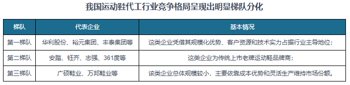 与发展前景预测报告（2024-2031年）球王会体育中国运动鞋代工行业现状深度研究(图9)